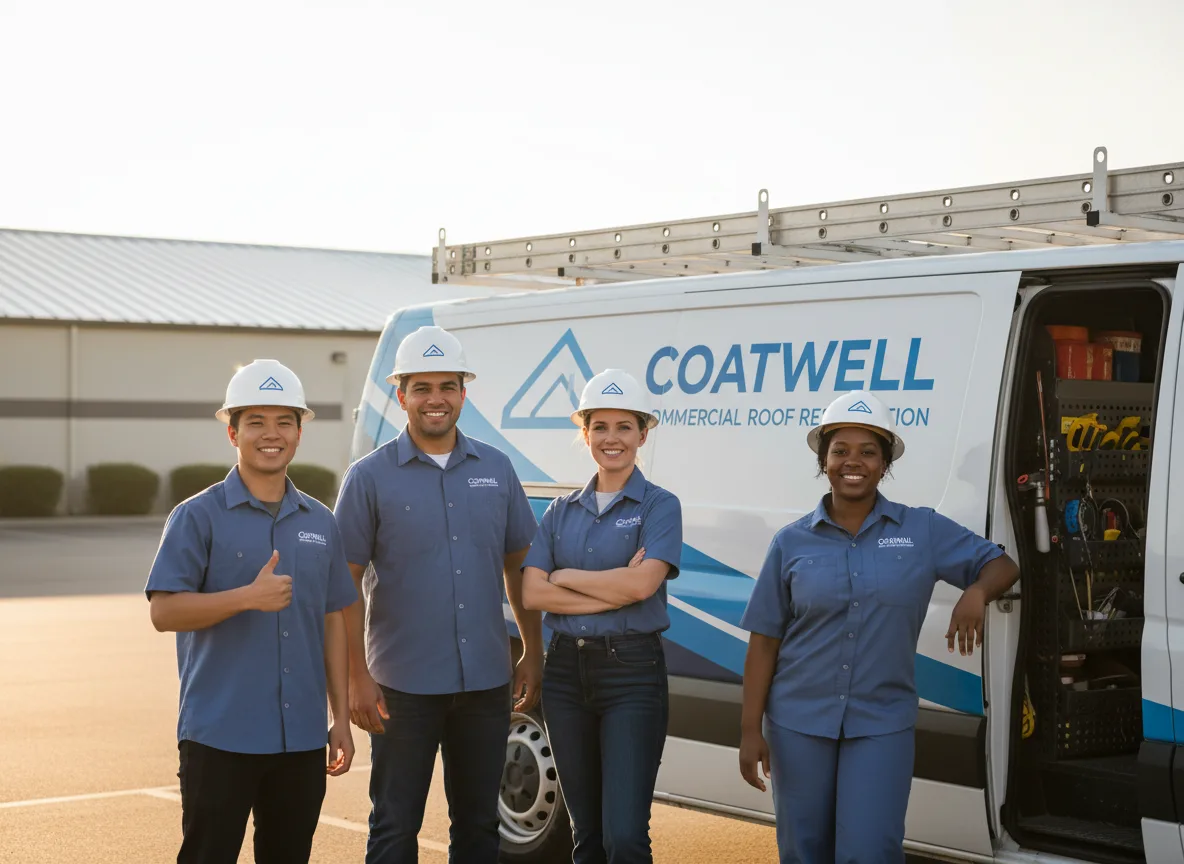 Commercial roof coating company in Bentonville, OH